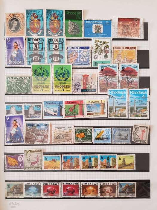 RHODESIA STAMPS USED