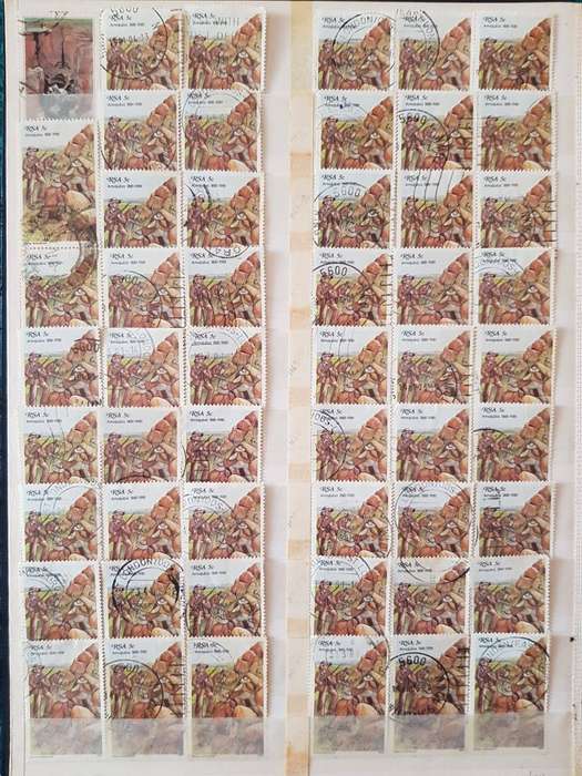 RSA STAMPS WITH SOME VERY GOOD POSTMARKS
