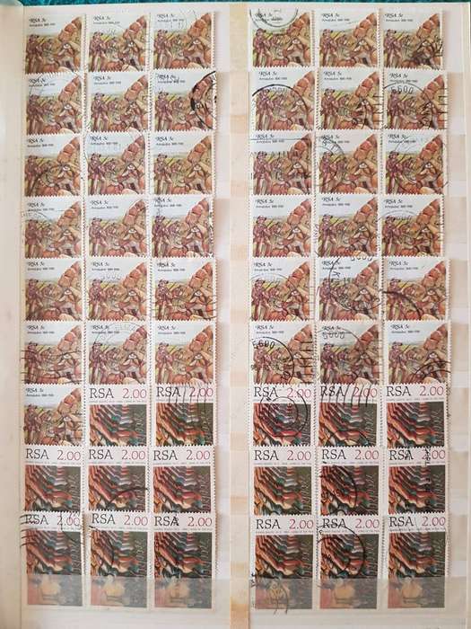 RSA STAMPS WITH SOME VERY GOOD POSTMARKS