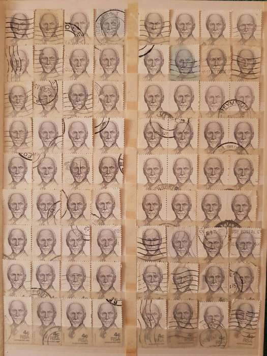 RSA STAMPS WITH SOME VERY GOOD POSTMARKS