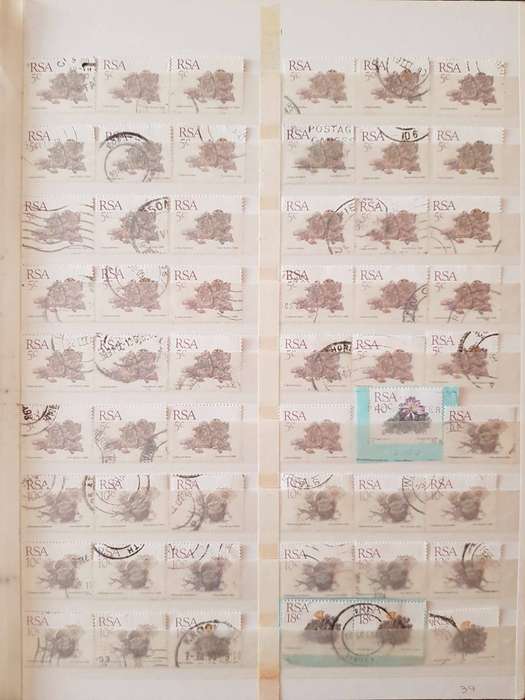 RSA STAMPS WITH SOME VERY GOOD POSTMARKS