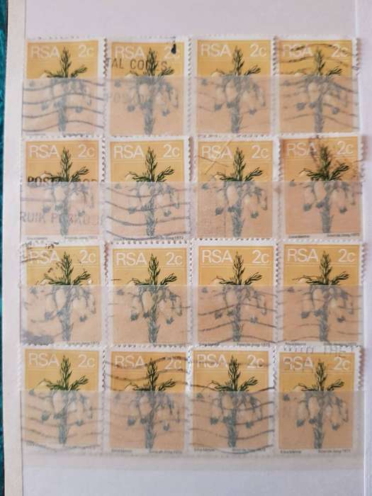 RSA STAMPS WITH SOME VERY GOOD POSTMARKS