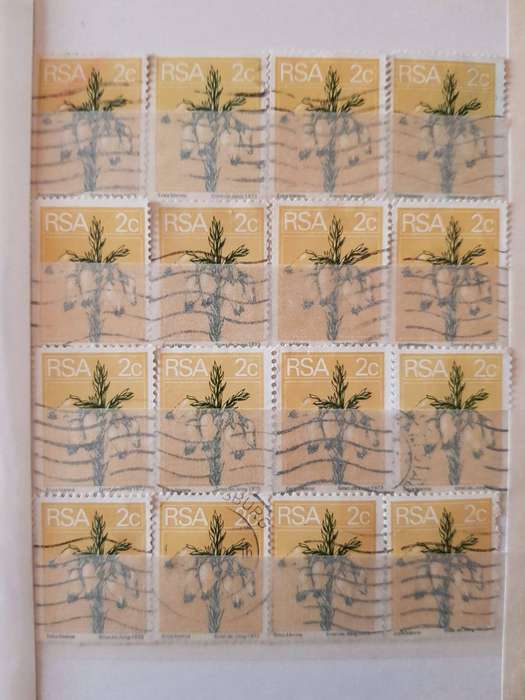 RSA STAMPS WITH SOME VERY GOOD POSTMARKS