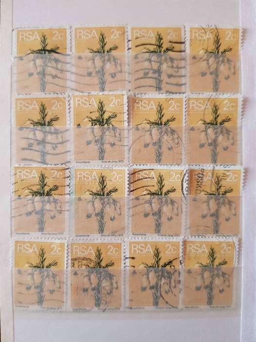 RSA STAMPS WITH SOME VERY GOOD POSTMARKS