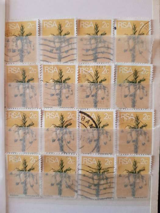 RSA STAMPS WITH SOME VERY GOOD POSTMARKS