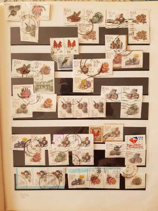 RSA STAMPS WITH SOME VERY GOOD POSTMARKS