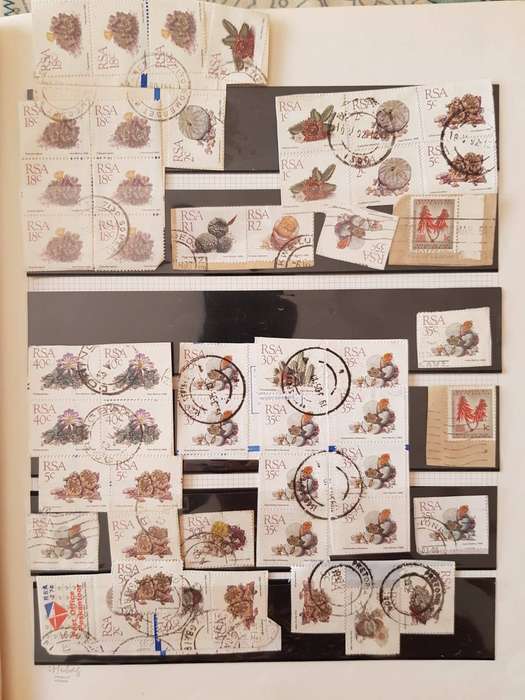 RSA STAMPS WITH SOME VERY GOOD POSTMARKS