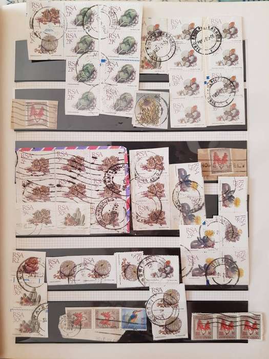 RSA STAMPS WITH SOME VERY GOOD POSTMARKS