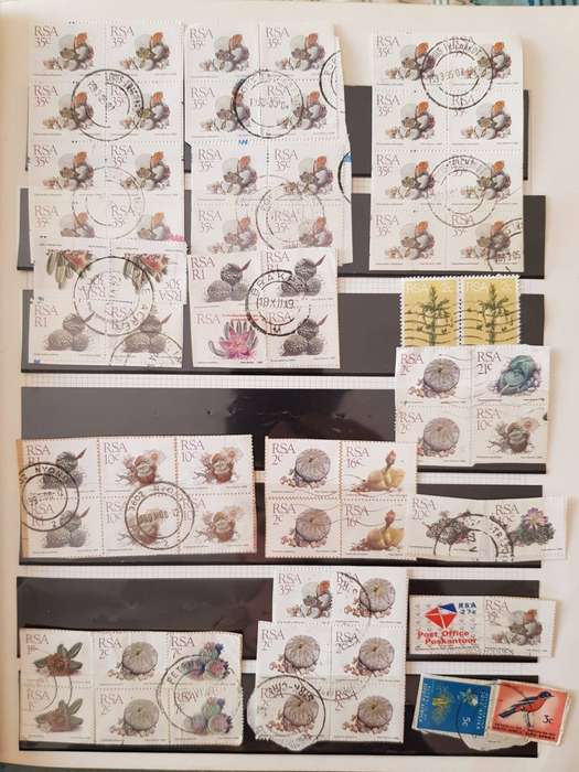 RSA STAMPS WITH SOME VERY GOOD POSTMARKS