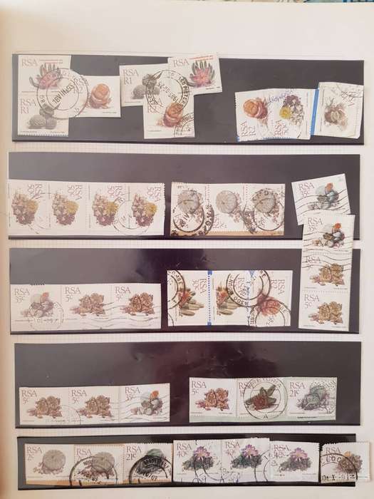 RSA STAMPS WITH SOME VERY GOOD POSTMARKS
