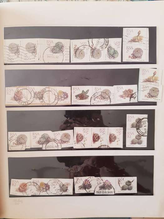 RSA STAMPS WITH SOME VERY GOOD POSTMARKS