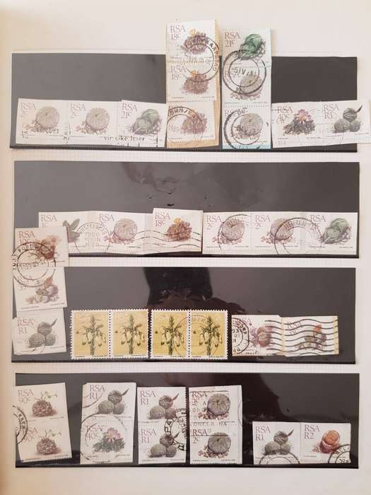 RSA STAMPS WITH SOME VERY GOOD POSTMARKS