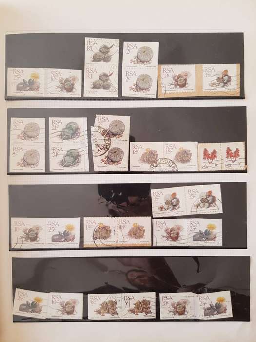 RSA STAMPS WITH SOME VERY GOOD POSTMARKS