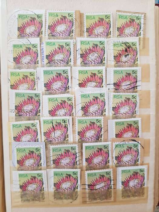 RSA STAMPS WITH SOME VERY GOOD POSTMARKS