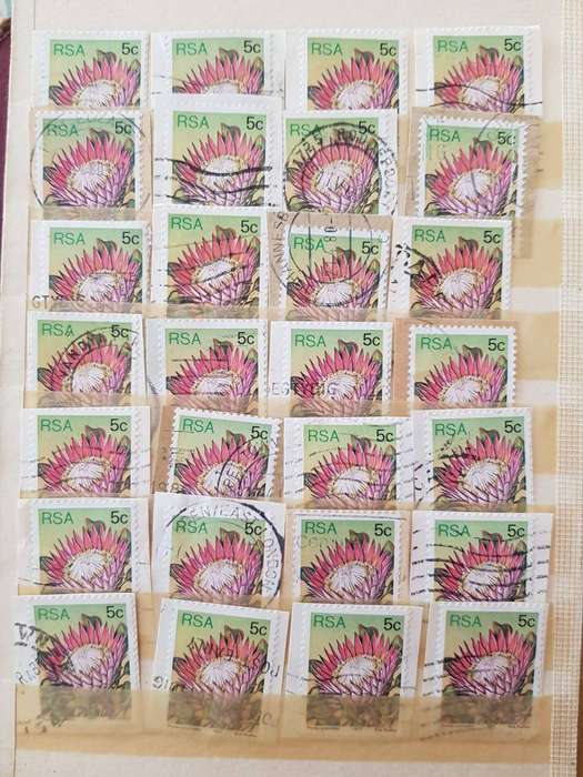 RSA STAMPS WITH SOME VERY GOOD POSTMARKS