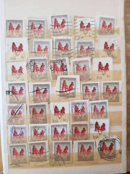 RSA STAMPS WITH SOME VERY GOOD POSTMARKS