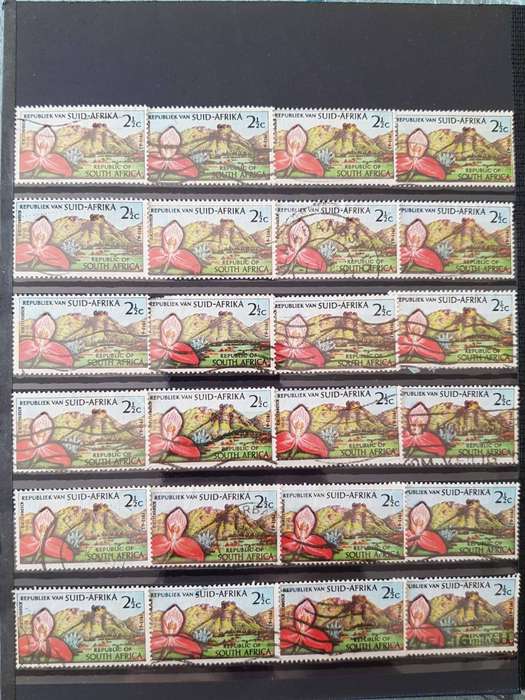 RSA STAMPS WITH SOME VERY GOOD POSTMARKS