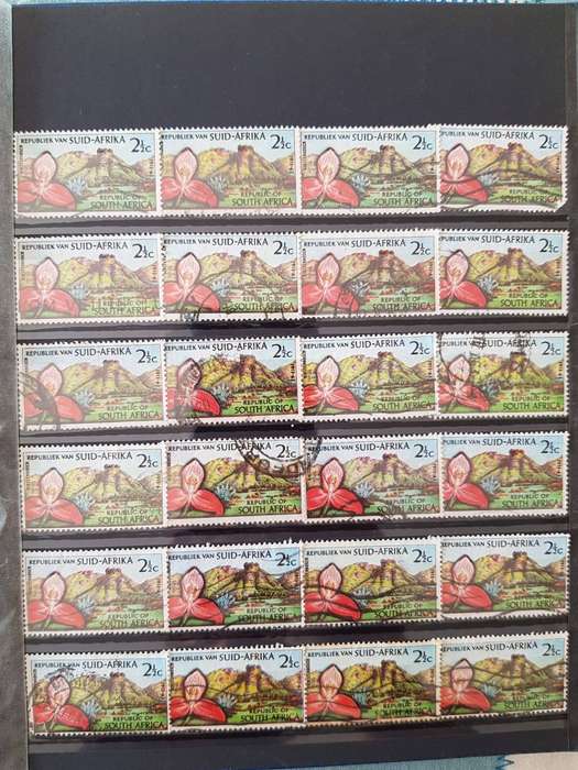 RSA STAMPS WITH SOME VERY GOOD POSTMARKS