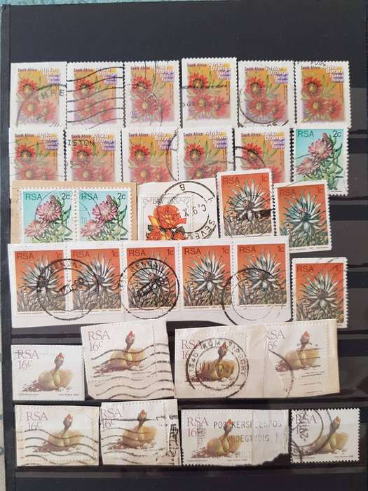 RSA STAMPS WITH SOME VERY GOOD POSTMARKS