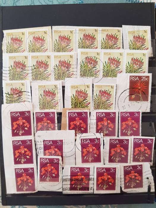 RSA STAMPS WITH SOME VERY GOOD POSTMARKS