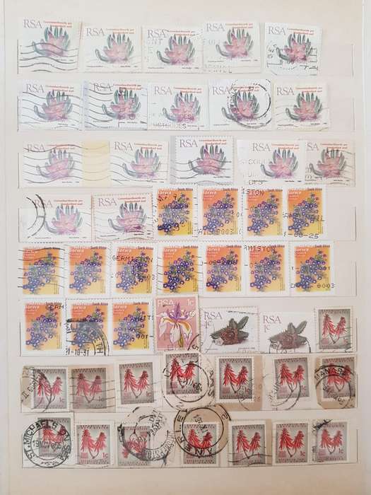 RSA STAMPS USED (BID PER PAGE ,1 BID FOR ALL )