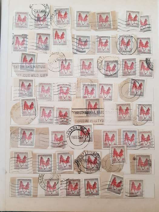 RSA STAMPS USED (BID PER PAGE ,1 BID FOR ALL )