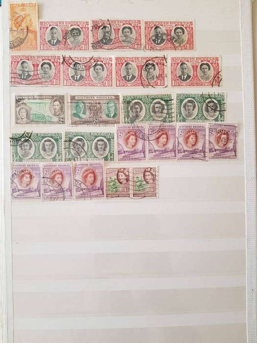 RHODESIA STAMPS USED