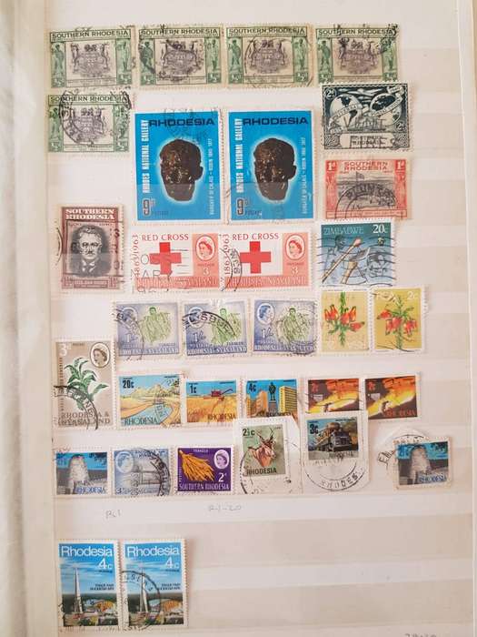 RHODESIA STAMPS USED
