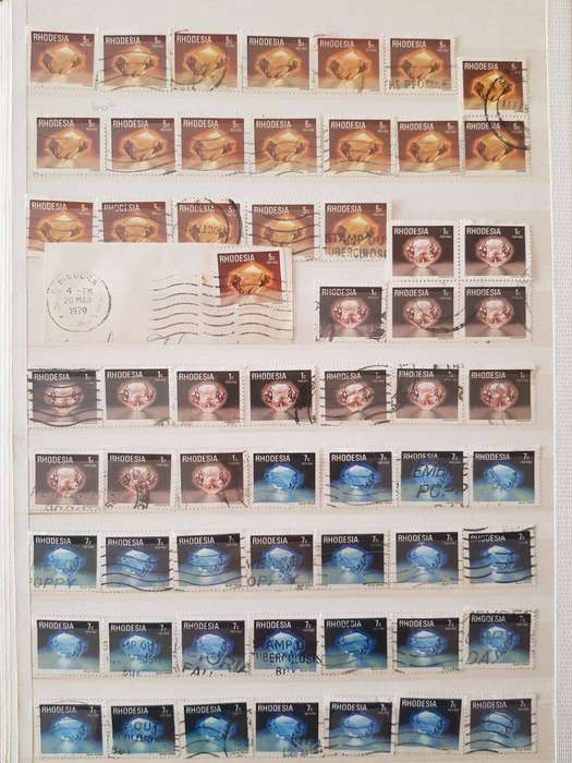 RHODESIA STAMPS USED