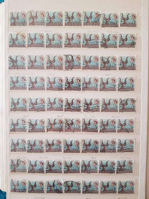 RHODESIA STAMPS USED