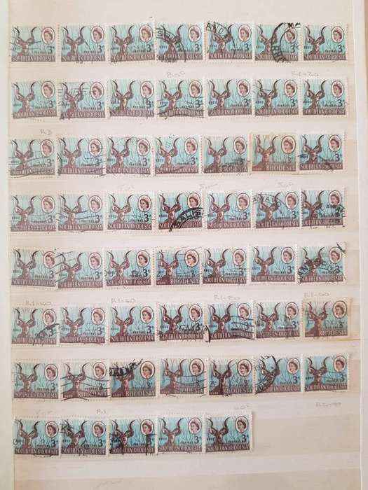 RHODESIA STAMPS USED