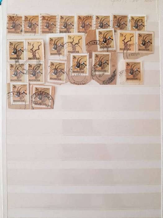 RHODESIA STAMPS USED