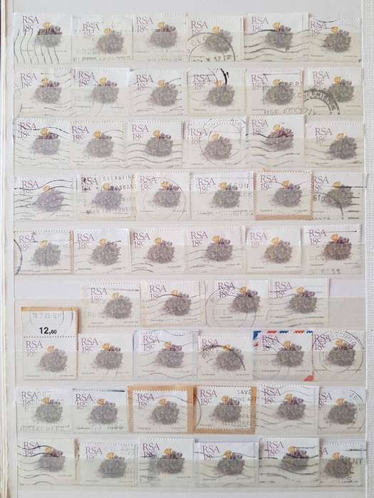 RSA STAMPS WITH SOME VERY GOOD POSTMARKS