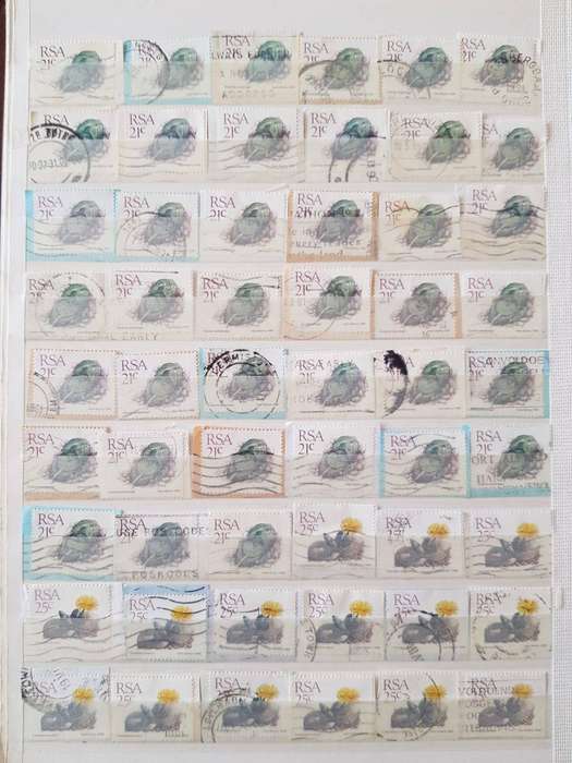 RSA STAMPS WITH SOME VERY GOOD POSTMARKS