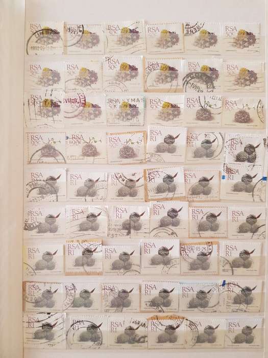RSA STAMPS WITH SOME VERY GOOD POSTMARKS