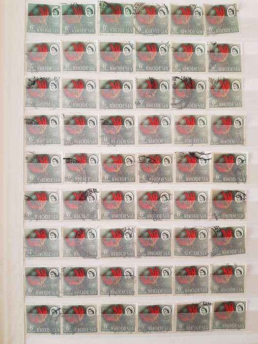 RHODESIA STAMPS USED