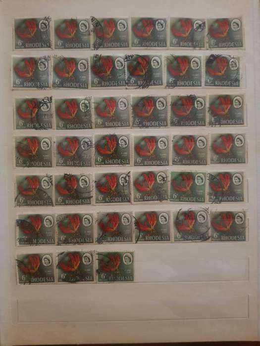 RHODESIA STAMPS USED