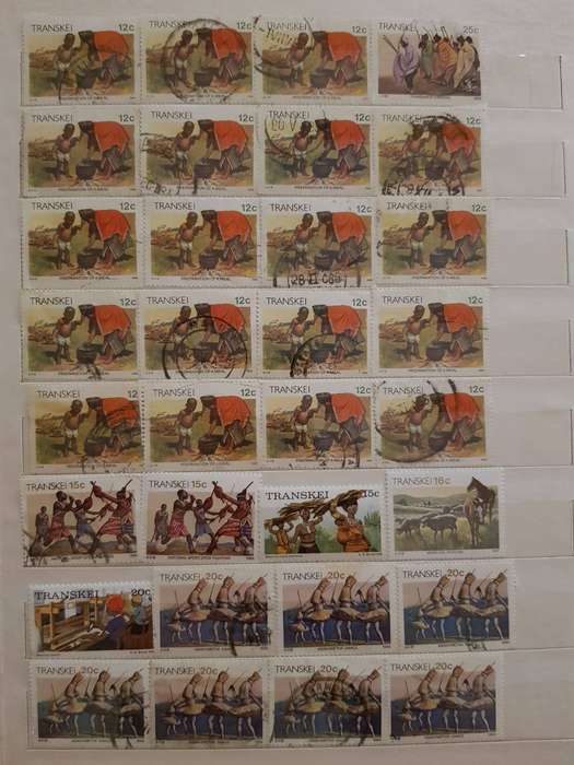 HOMELANDS STAMPS
