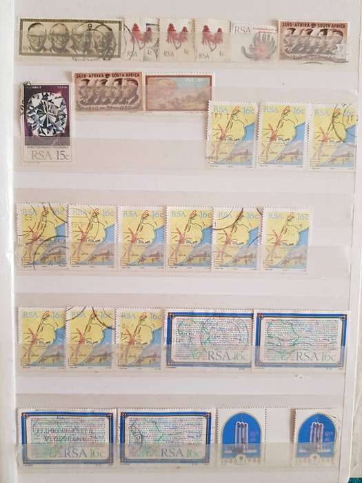 RSA STAMPS USED