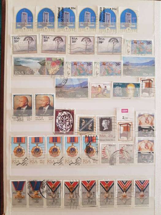 RSA STAMPS USED
