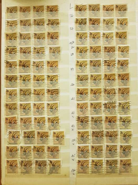 RHODESIA STAMPS USED