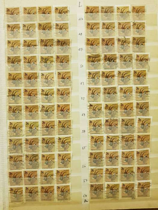 RHODESIA STAMPS USED
