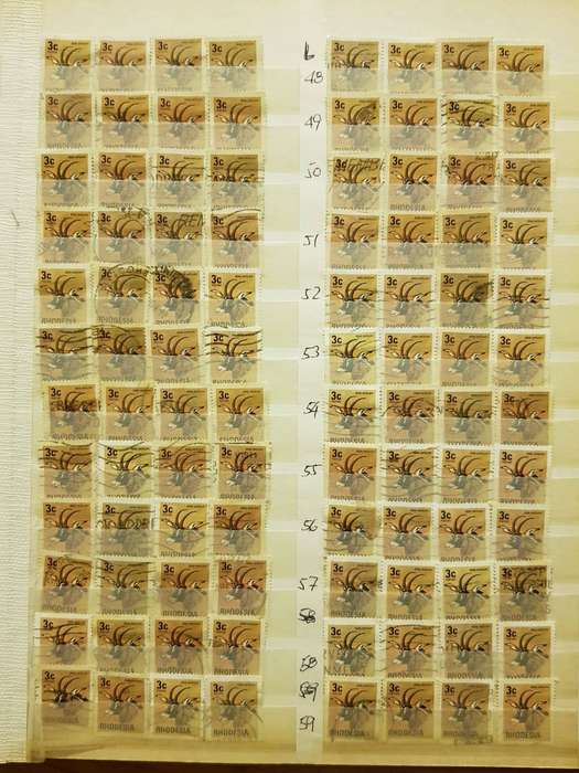 RHODESIA STAMPS USED