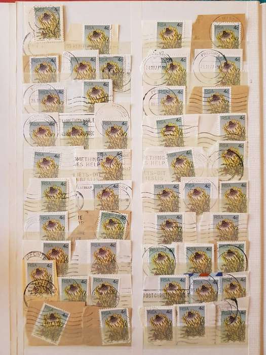 RSA STAMPS WITH SOME VERY GOOD POSTMARKS