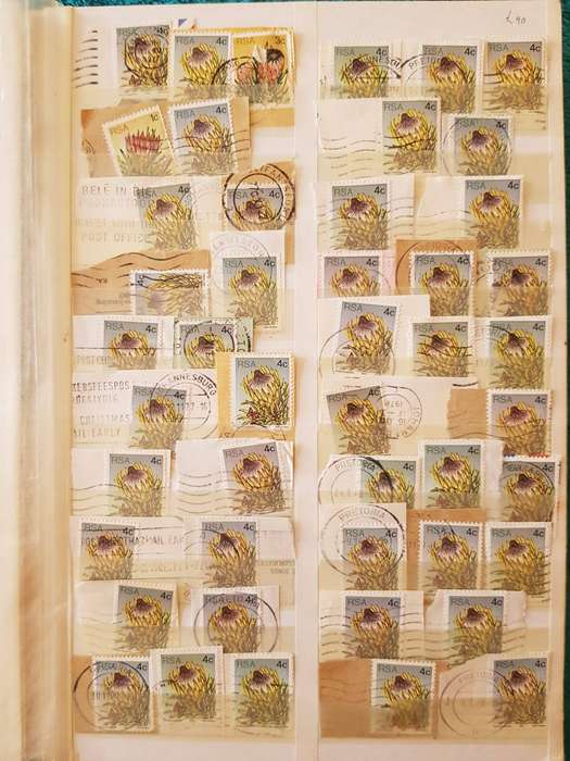 RSA STAMPS WITH SOME VERY GOOD POSTMARKS