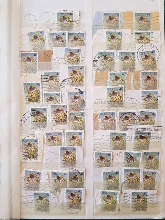 RSA STAMPS WITH SOME VERY GOOD POSTMARKS