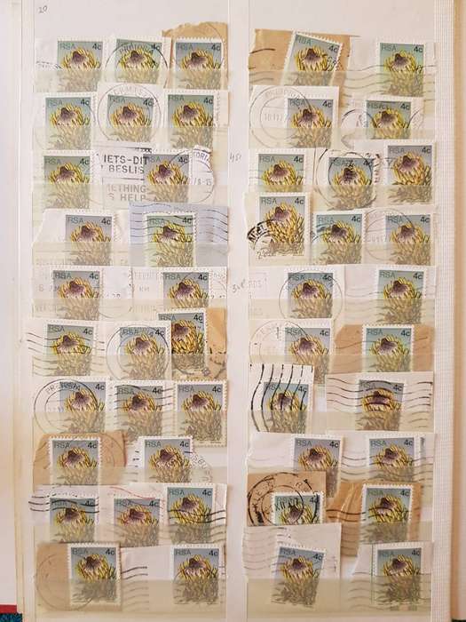 RSA STAMPS WITH SOME VERY GOOD POSTMARKS