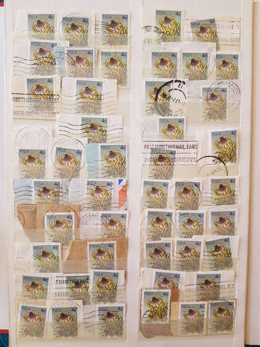RSA STAMPS WITH SOME VERY GOOD POSTMARKS