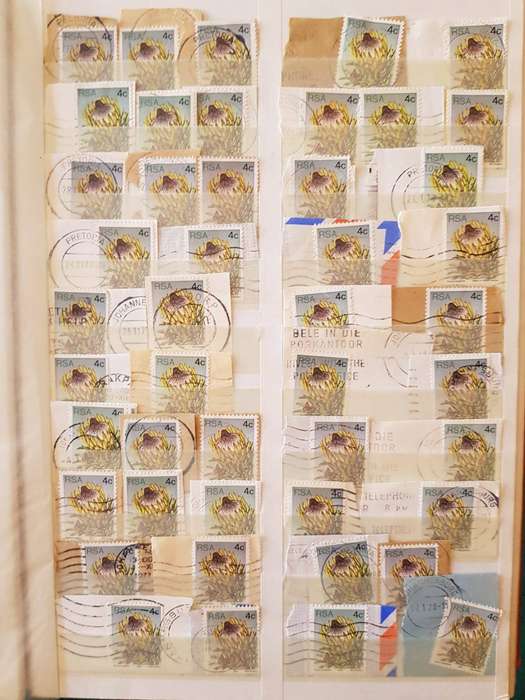 RSA STAMPS WITH SOME VERY GOOD POSTMARKS