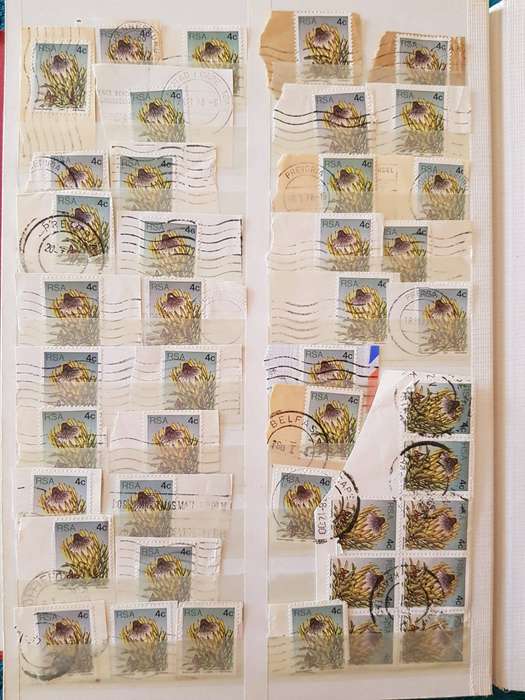 RSA STAMPS WITH SOME VERY GOOD POSTMARKS